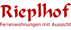 Logo Rieplhof - Ferienwohnungen mit Aussicht